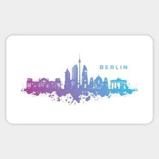 Berlin Watercolor Skyline Sticker
